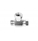 T-Stück 2 x Muttern 3/4 "